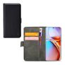 Mobilize Classic Gelly Wallet Motorola Edge 40 Pro Hülle Klapphülle Geldbörse - Schwarz