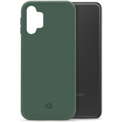 Mobilize Rubber Gelly Samsung Galaxy A13 4G Hülle Flexibles TPU Backcover - Matt Green