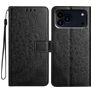 Mobigear Mandala iPhone 18 Pro Max Klapphülle Portemonnaie - Schwarz