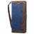 Mobigear Two Tone Huawei P40 Pro Hülle Klapphülle Geldbörse - Braun / Blau