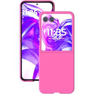 Mobigear Colors Motorola Razr 50 Ultra Hülle Hardcase Backcover - Magenta