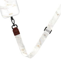 MIO Lanyard Verstellbare Universal-Handykette - White Marble