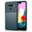 Mobigear Groove LG K50s Hülle Flexibles TPU Backcover - Grün