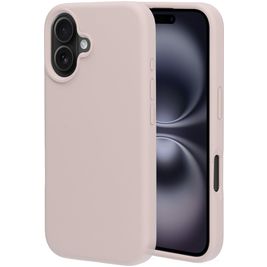 Mobiparts iPhone 16 Silikon Hülle Backcover - Soft Salmon