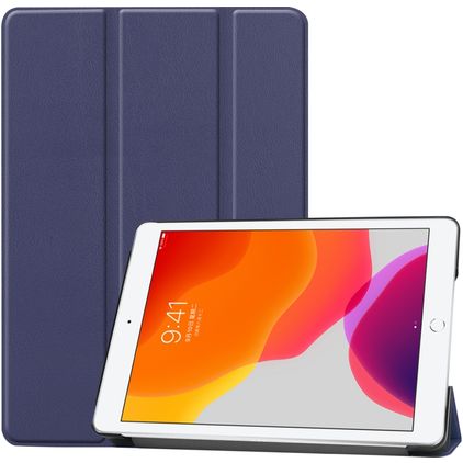 Mobigear Tri-Fold iPad 7 (2019) Hülle Klapphülle - Dunkelblau