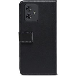Mobilize Classic Gelly Motorola Moto G54 Hülle Klapphülle Geldbörse - Schwarz