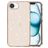 Mobigear Crystal Glitter iPhone 16e Hülle Hardcase Backcover - Gold