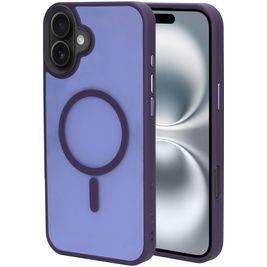 Mobiparts Hardcover iPhone 16 Plus MagSafe Hülle Hardcase Backcover - Satin Purple