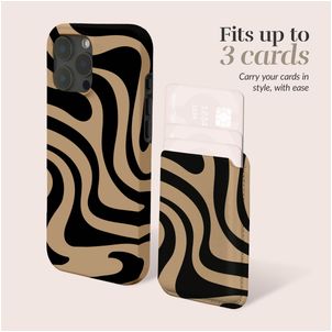 MIO Kartenetui - 3 Karten - MagSafe Kompatibel - Swirl