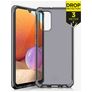 ITSkins SpectrumClear Samsung Galaxy A32 4G Hülle Flexibles TPU Backcover Stoßfest - Smoke
