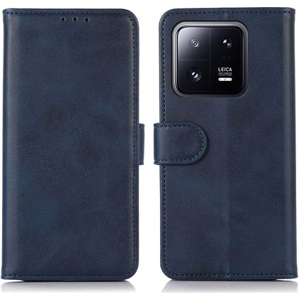 Mobigear Wallet Xiaomi 13 Klapphülle Portemonnaie - Blau