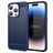 Mobigear Brushed Slim iPhone 15 Pro Max Hülle Flexibles TPU Backcover - Blau
