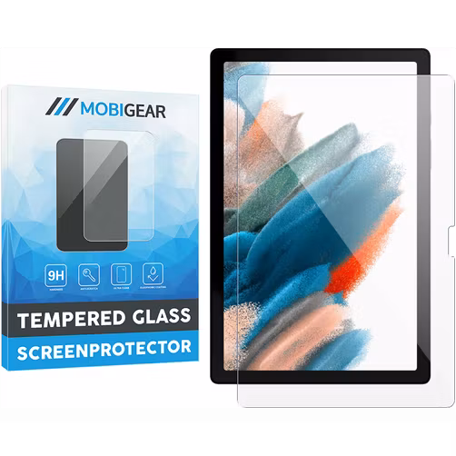 Mobigear Samsung Galaxy Tab A8 10.5 (2021) Panzerglas Gehärtetes Glas Displayschutz - Hüllenfreundlich