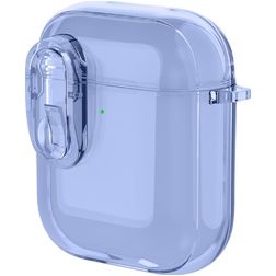Mobigear Crystal Clip Apple AirPods 1 Hardcase Hülle - Blau