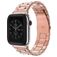 Mobigear Antwerp Edelstahl Apple Watch Armband Faltschließe - 42/41/40/38 mm - Roségold