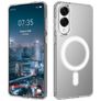 Mobigear Shockproof Durchsichtig Samsung Galaxy S25 Edge MagSafe Hülle Hardcase Backcover - Transparent