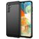Mobigear Brushed Slim Samsung Galaxy A14 Hülle Flexibles TPU Backcover - Schwarz