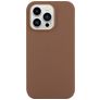 Mobigear Colors iPhone 14 Pro Max Hülle Flexibles TPU Backcover - Braun