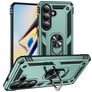 Mobigear Armor ring Samsung Galaxy S26 Hülle Hardcase Backcover Stoßfest mit Ringhalter - Grün
