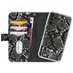Mobilize Magnet Zipper Samsung Galaxy A13 4G Hülle Abnehmbare 2in1 Klapphülle Geldbörse - Schwarz