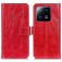 Mobigear Basic Xiaomi 13 Hülle Klapphülle Geldbörse - Rot