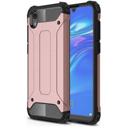 Mobigear Outdoor HONOR 8S Hülle Hardcase Backcover Stoßfest - Roségold