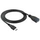 Mobigear USB-A auf USB-C Kabel 1 Meter - Schwarz