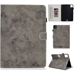 Mobigear Folio iPad Air 5 (2022) Hülle Klapphülle + Stifthalter - Grau
