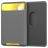 Mobigear Pocket Silikon Kartenetui - 2 Karten - MagSafe Kompatibel - Grau