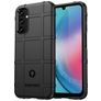 Mobigear Rugged Shield Samsung Galaxy A56 Hülle Flexibles TPU Backcover Stoßfest - Schwarz