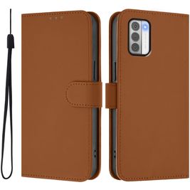 Mobigear Urban Wallet Nokia G42 Hülle Klapphülle Geldbörse - Braun