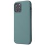 Mobigear Rubber Touch iPhone 12 Pro Silikon Hülle Backcover - Pine Green
