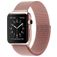 Mobigear Loop Milanaise Apple Watch Armband Magnetverschluss - 49/46/45/44 mm - Roségold