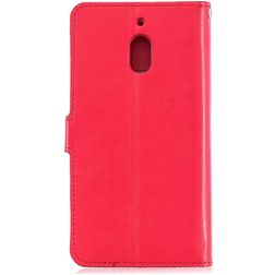 Mobigear Wallet Nokia 2.1 Hülle Klapphülle Geldbörse - Rot
