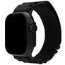 Mobilize Alpine Nylon Apple Watch Armband Dornschließe - 42/41/40/38 mm - Schwarz