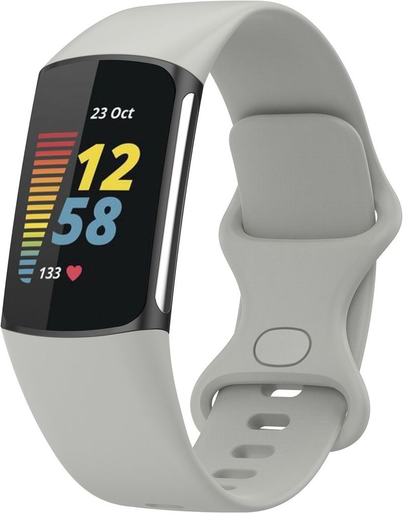 Elastisches Nylon-Ersatzarmband Für Fitbit Charge 5 – 5er Set, Dehnbar, Für Damen, Herren & Kinder