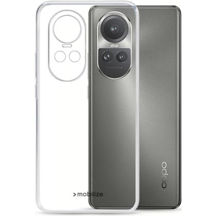 Mobilize Gelly Durchsichtig OPPO Reno 10 Pro Hülle Flexibles TPU Backcover - Transparent