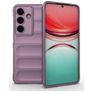 Mobigear Bumpy Samsung Galaxy S26 Hülle Flexibles TPU Backcover - Lila
