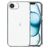 Mobigear Crystal iPhone 16e Hülle Hardcase Backcover - Weiß