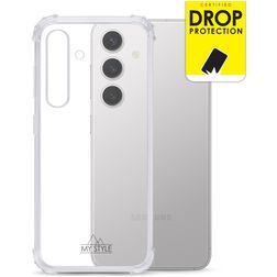 My Style Protective Flex Durchsichtig Samsung Galaxy S24 FE Hülle Flexibles TPU Backcover Stoßfest - Transparent