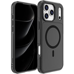 Mobigear Traveller iPhone 17 Pro Max MagSafe Hülle Hardcase Backcover - Schwarz