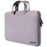 Mobigear Neon Neopren Laptop Aktentasche 13 - 14 Zoll Laptoptasche + Handgriff - Grau