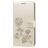 Mobigear Roses Samsung Galaxy A10 Klapphülle Portemonnaie - Gold