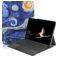 Mobigear Design Microsoft Surface Go 2 Hülle Klapphülle - The Starry Night