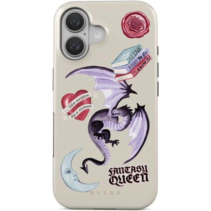 Burga Tough iPhone 16 Hülle Hardcase Backcover Stoßfest - Plot Twister