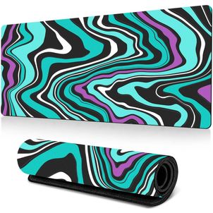 Mobigear Anti-Slip Mauspad - 40 x 90 cm - Abstract Fluid 16