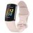 Mobigear Sport Dual Silikon Fitbit Charge 5 Armband Drückerschließe - Sand Pink