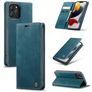 Caseme 013 iPhone 13 Pro Max Hülle Klapphülle Geldbörse - Blau