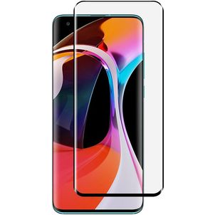 Mobigear Premium Xiaomi Mi 10 Panzerglas Gehärtetes Glas Displayschutz - Hüllenfreundlich - Schwarz