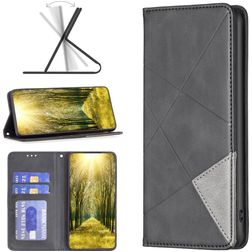 Mobigear Rhombus Slim Google Pixel 7 Hülle Klapphülle - Schwarz